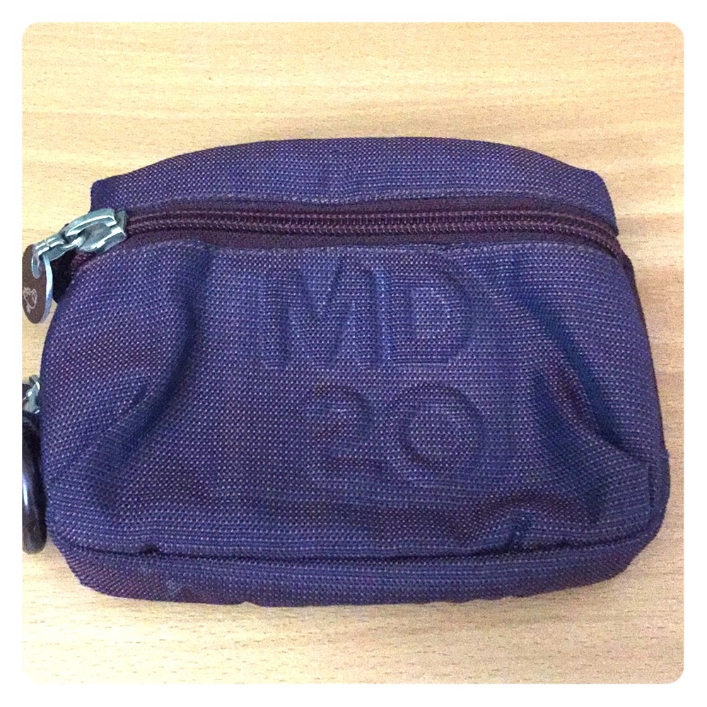 Preowned mandarina duck belt fanny wallet pouch